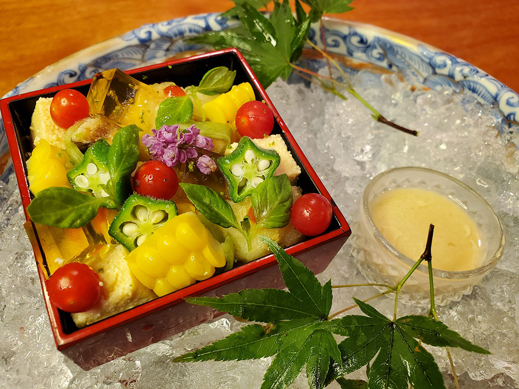 令和三年七月　ディナー　全12品